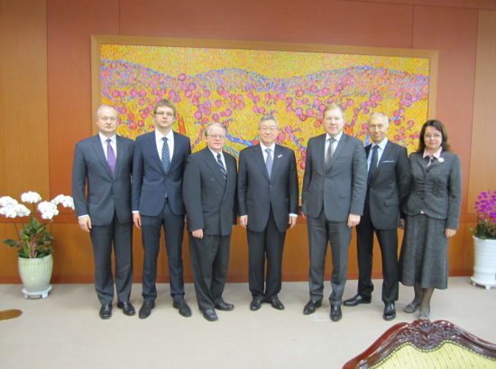 Väliskomisjoni töövisiit Jaapanisse ja Korea Vabariiki 29.10-06.11.2011